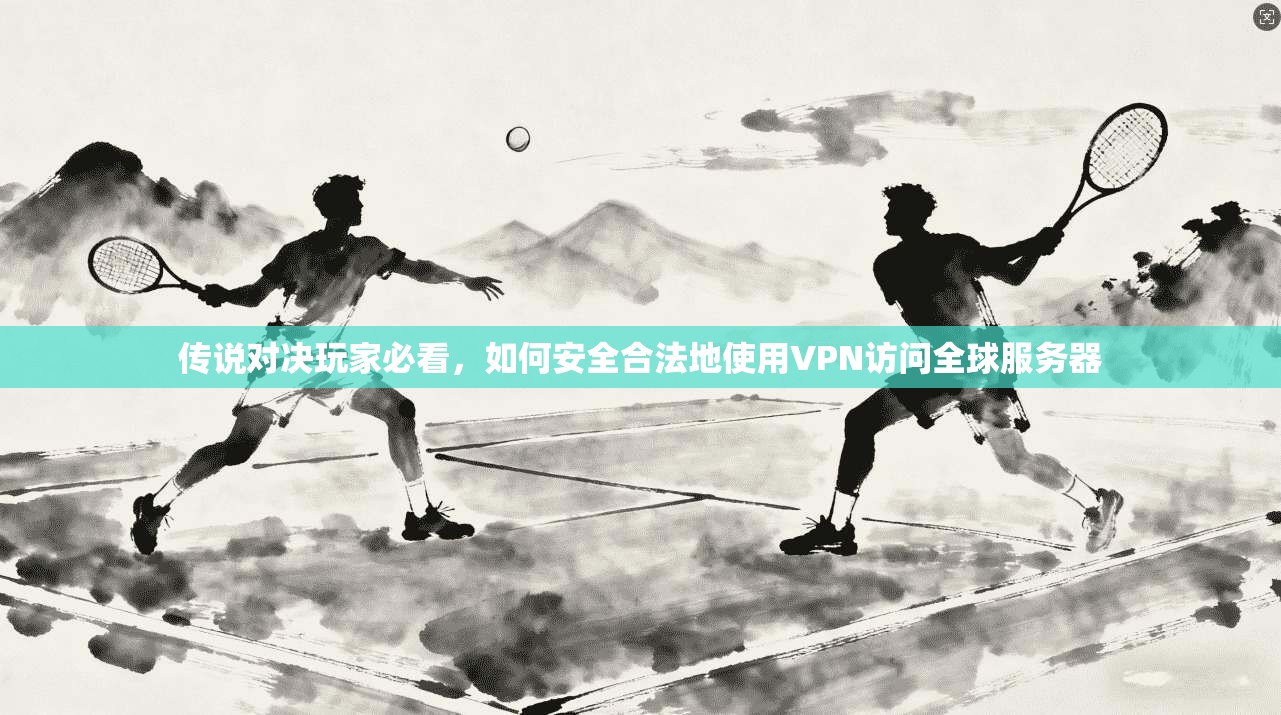 传说对决玩家必看，如何安全合法地使用VPN访问全球服务器
