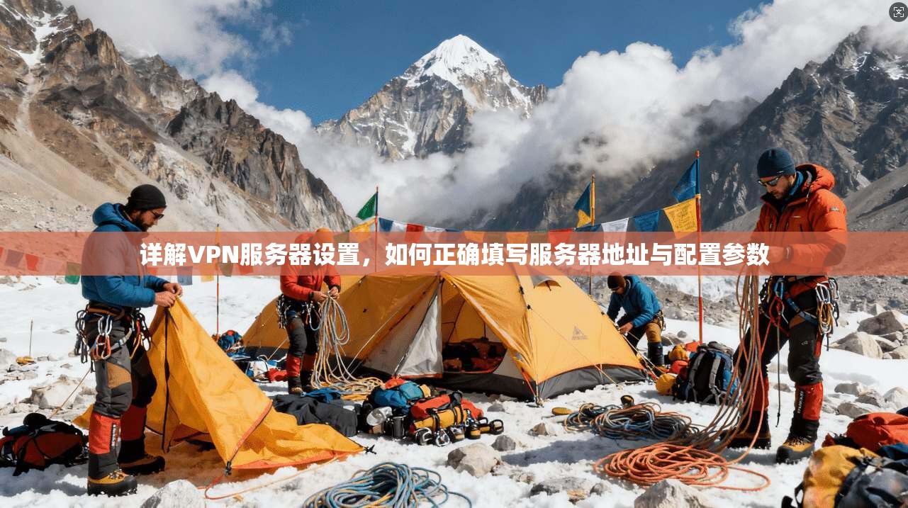 详解VPN服务器设置，如何正确填写服务器地址与配置参数