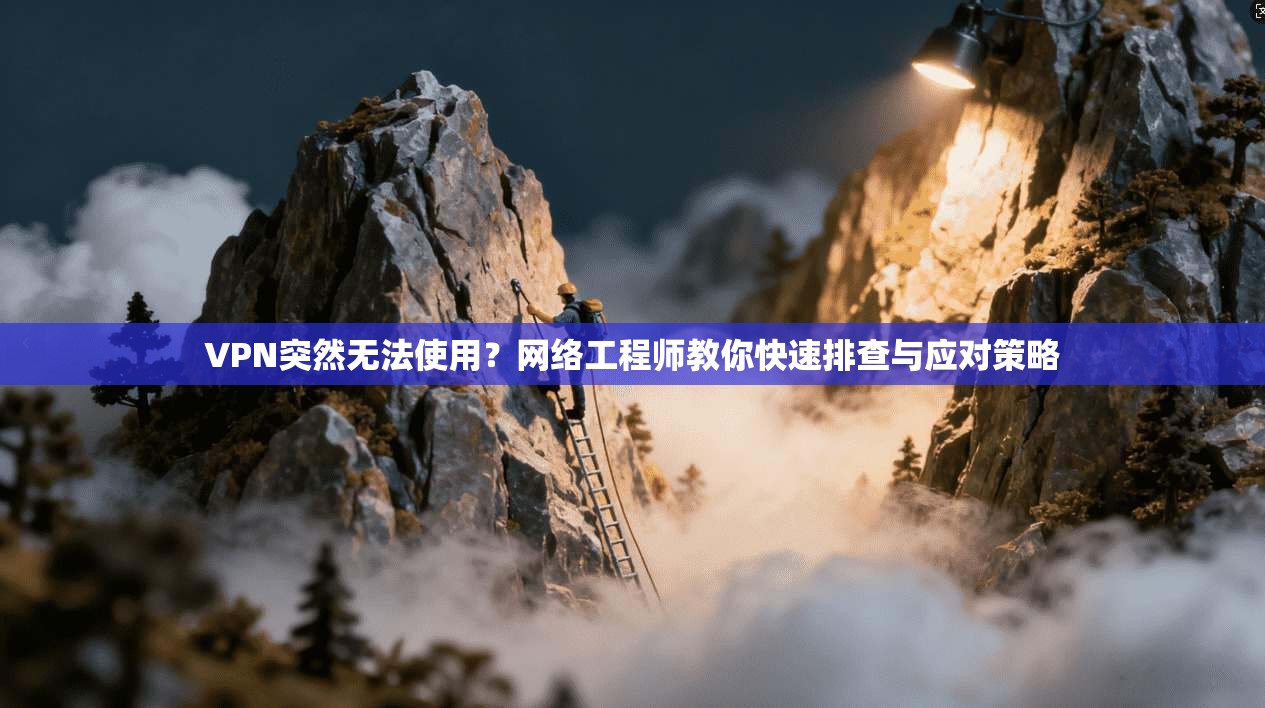VPN突然无法使用?网络工程师教你快速排查与应对策略