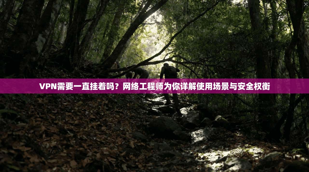 VPN需要一直挂着吗？网络工程师为你详解使用场景与安全权衡