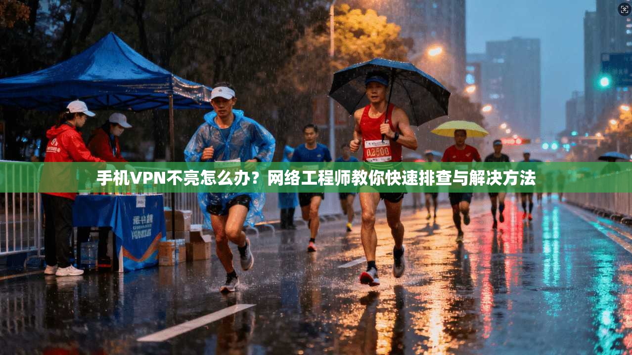 手机VPN不亮怎么办？网络工程师教你快速排查与解决方法