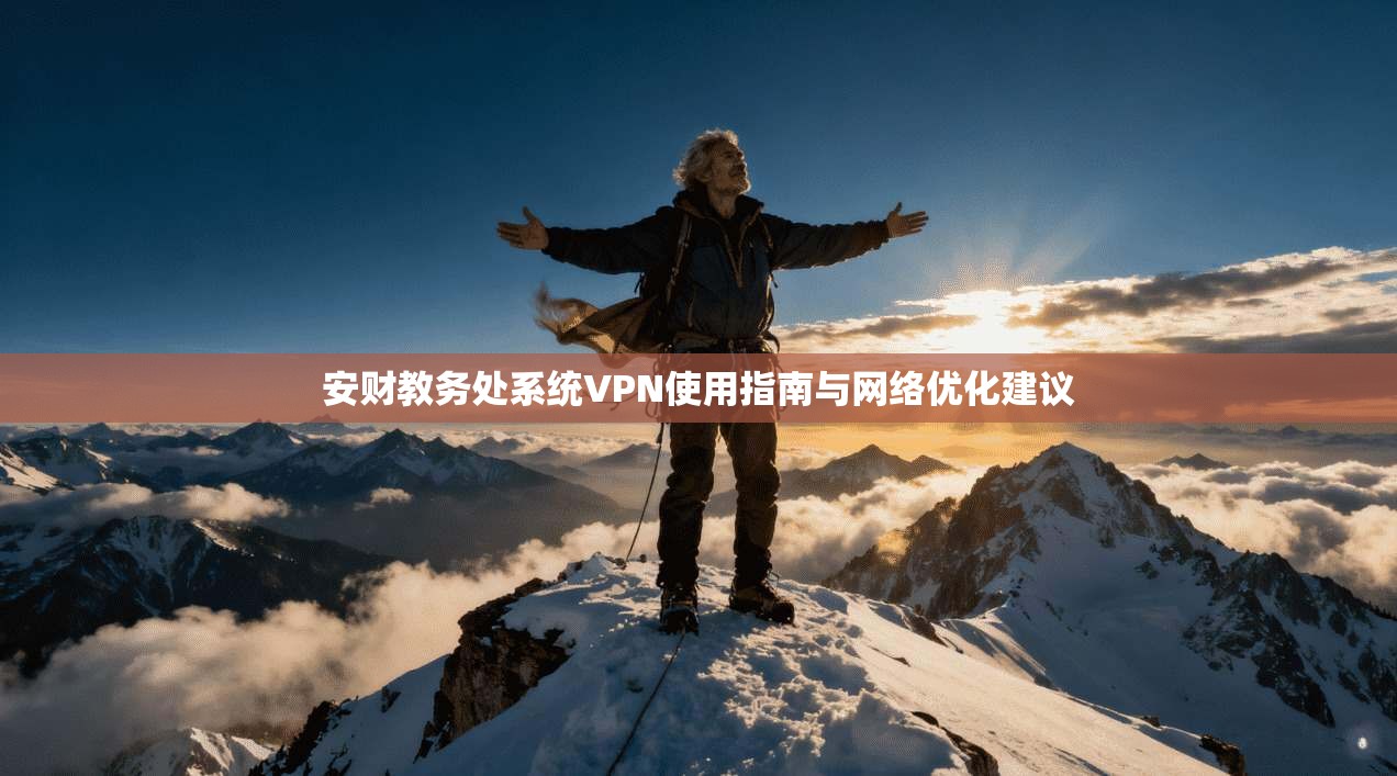 安财教务处系统VPN使用指南与网络优化建议
