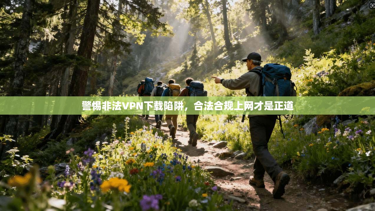 警惕非法VPN下载陷阱，合法合规上网才是正道