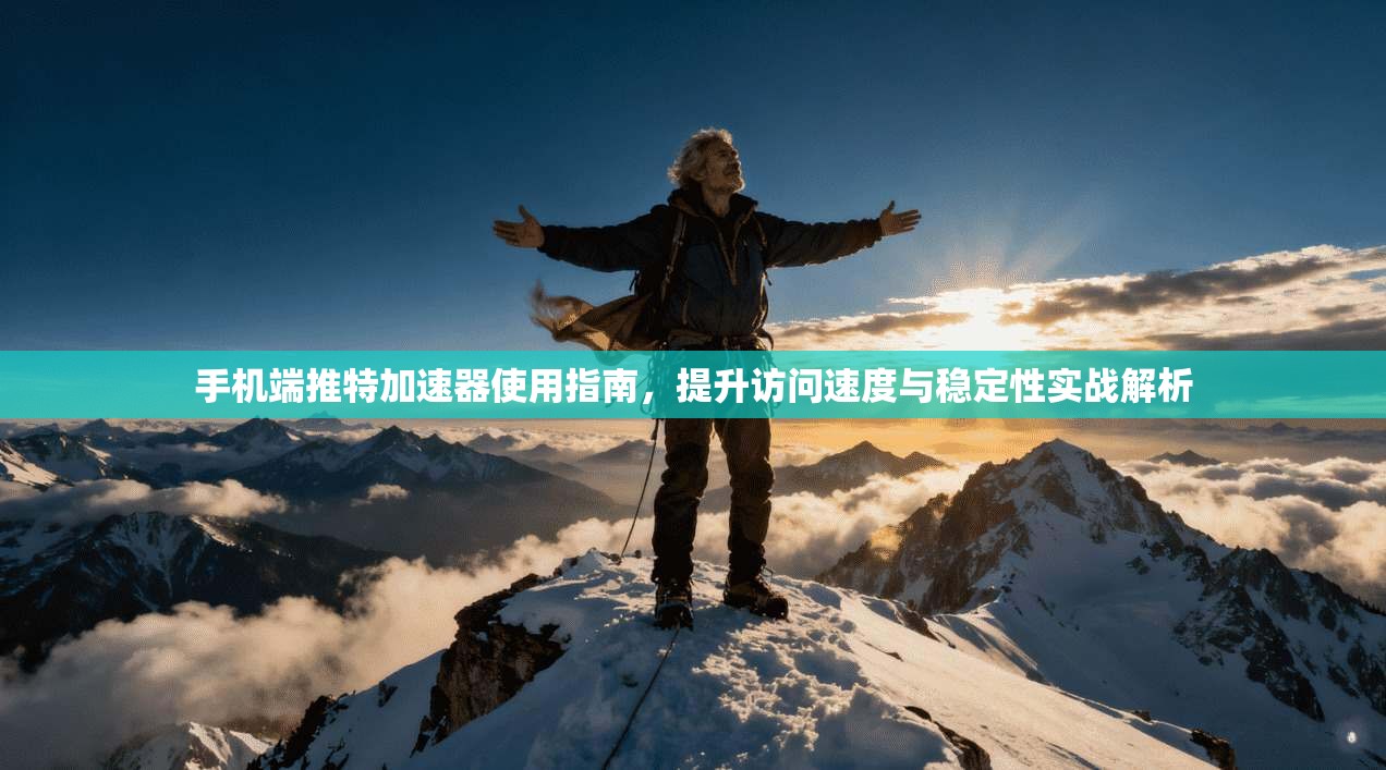 手机端推特加速器使用指南，提升访问速度与稳定性实战解析