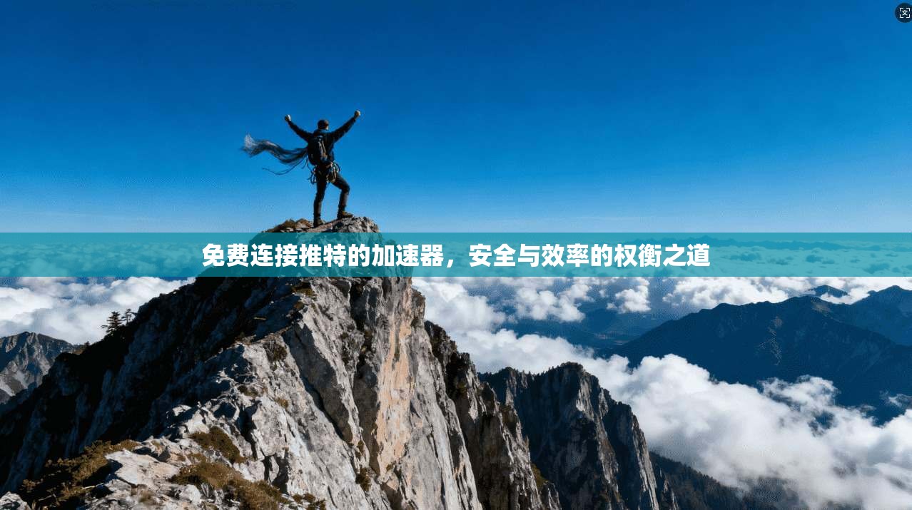 免费连接推特的加速器，安全与效率的权衡之道