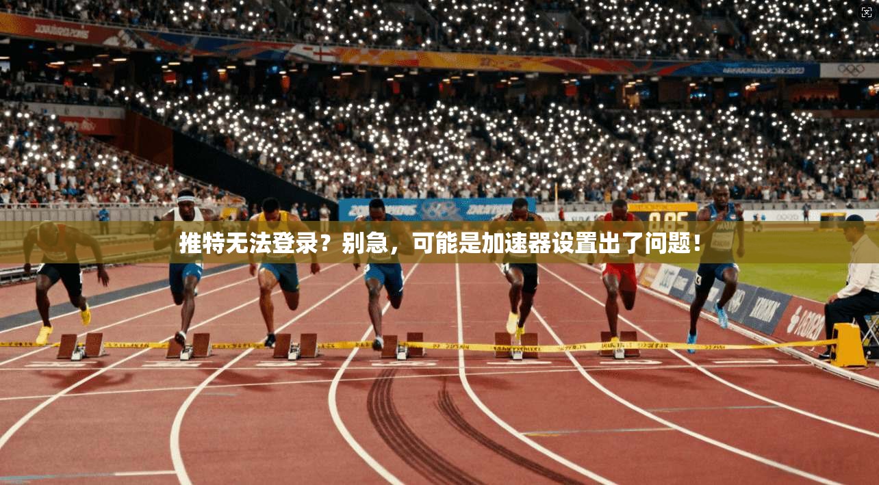 推特无法登录?别急,可能是加速器设置出了问题!