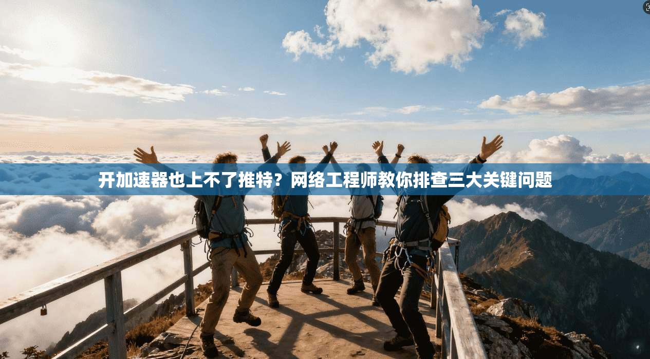 开加速器也上不了推特？网络工程师教你排查三大关键问题