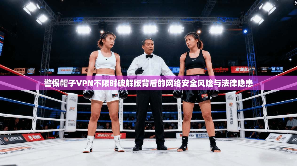 警惕帽子VPN不限时破解版背后的网络安全风险与法律隐患