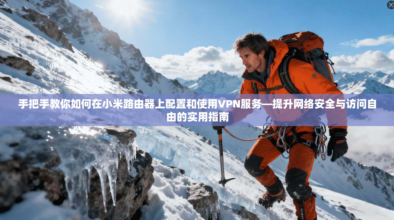 手把手教你如何在小米路由器上配置和使用VPN服务—提升网络安全与访问自由的实用指南