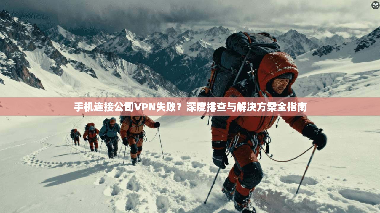 手机连接公司VPN失败?深度排查与解决方案全指南