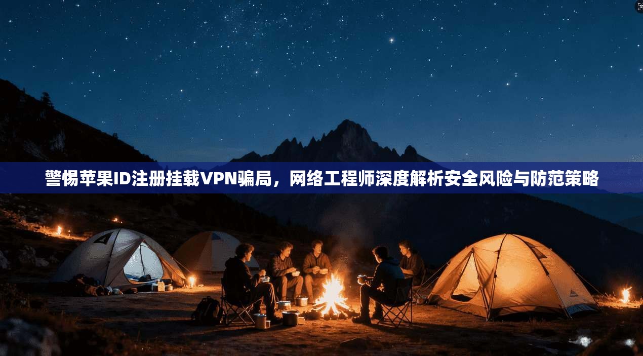 警惕苹果ID注册挂载VPN骗局，网络工程师深度解析安全风险与防范策略
