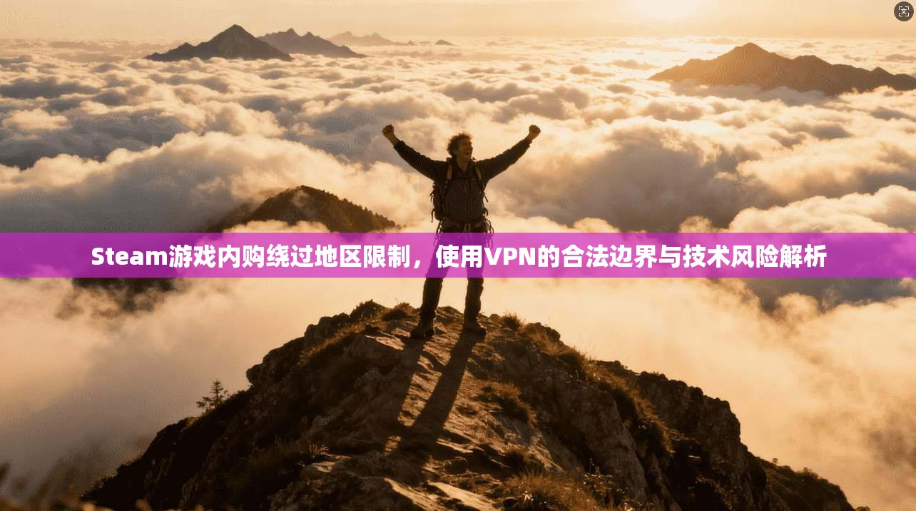 Steam游戏内购绕过地区限制,使用VPN的合法边界与技术风险解析