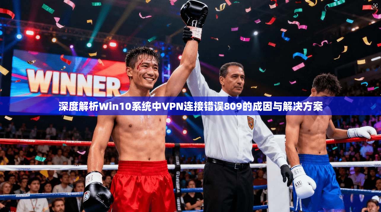 深度解析Win10系统中VPN连接错误809的成因与解决方案