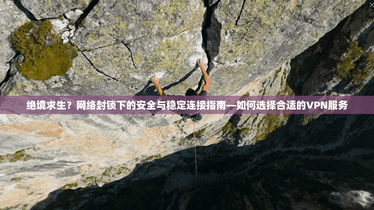 绝境求生？网络封锁下的安全与稳定连接指南—如何选择合适的VPN服务
